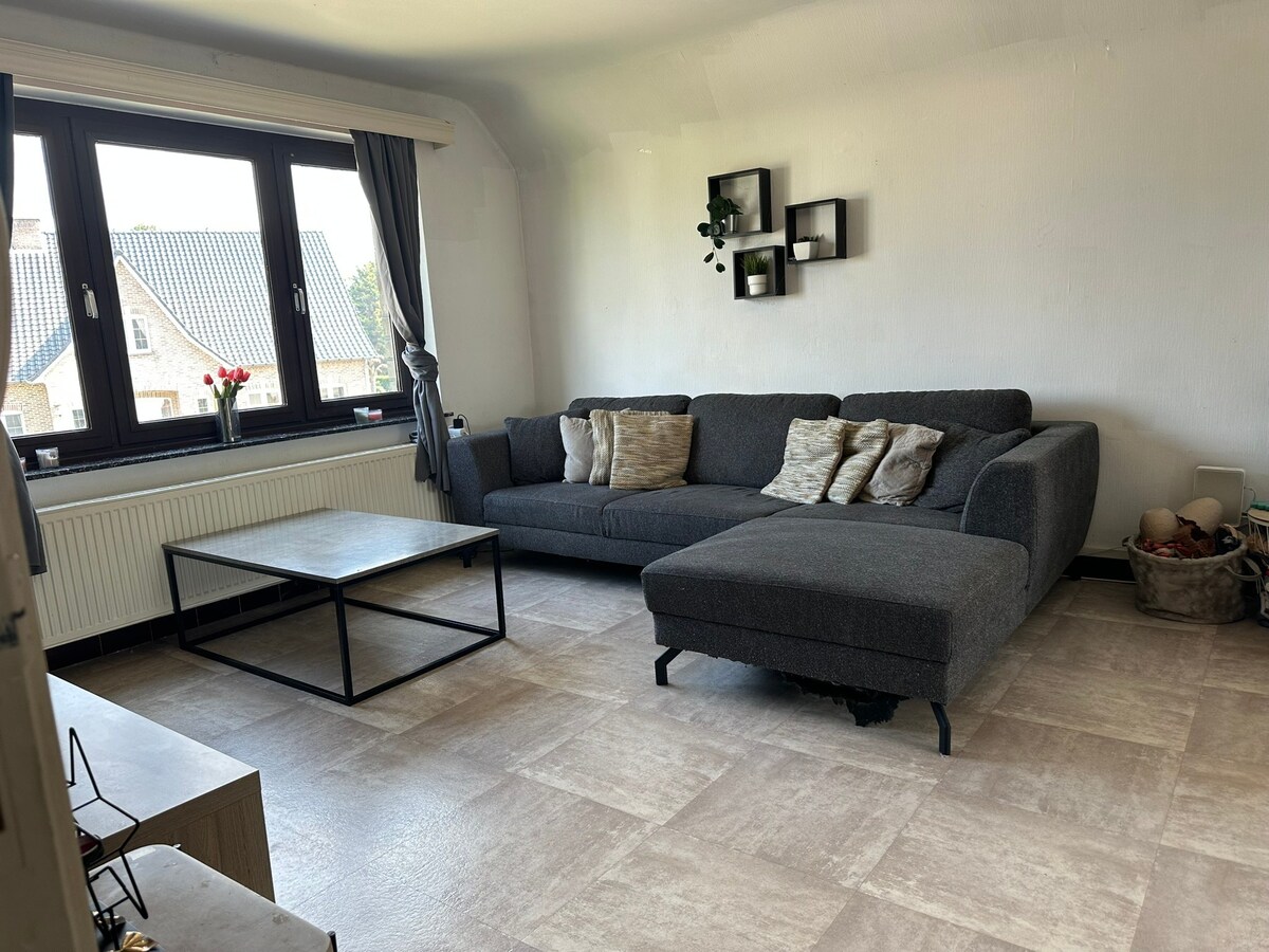 Appartement  met 2 slaapkamers en terras 