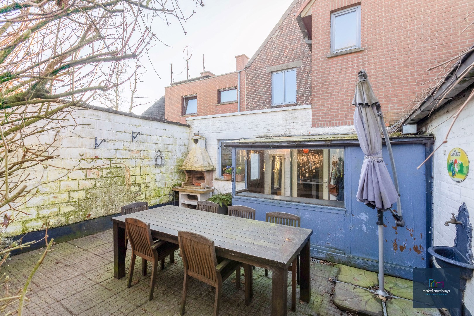 Te renoveren HOB op schitterende locatie te Drongen 