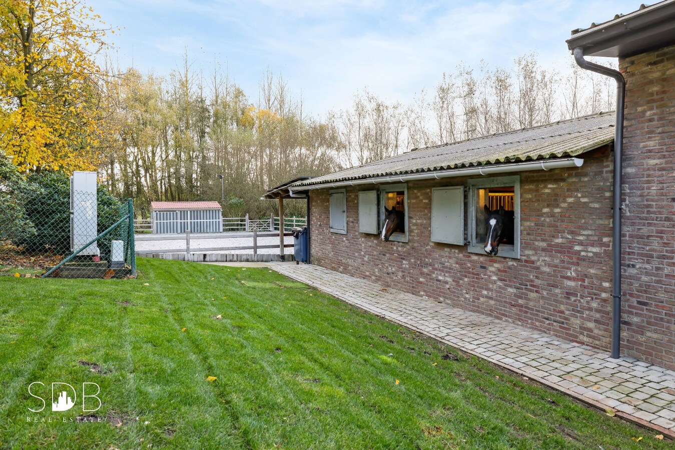 Landelijke villa met zwembad, paardenfaciliteiten en piste op circa 2 HA 