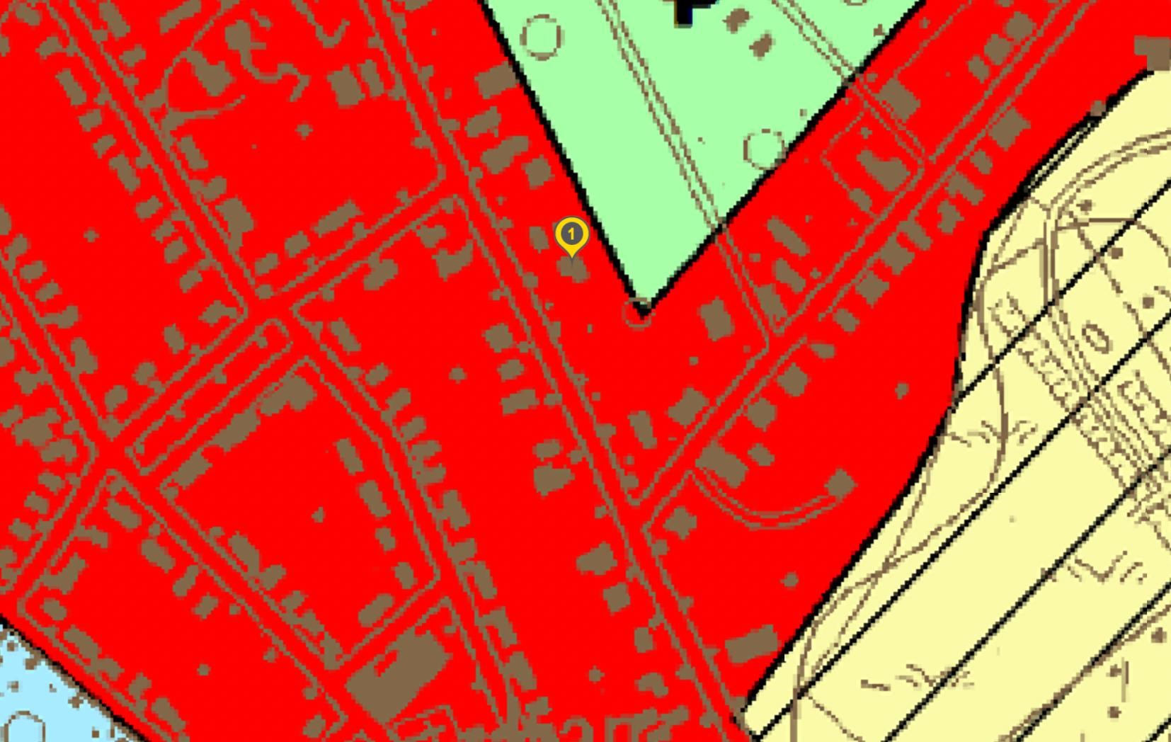 Perceel bouwgrond van 1.134 m² voor open bebouwing te Sint-Kruis 