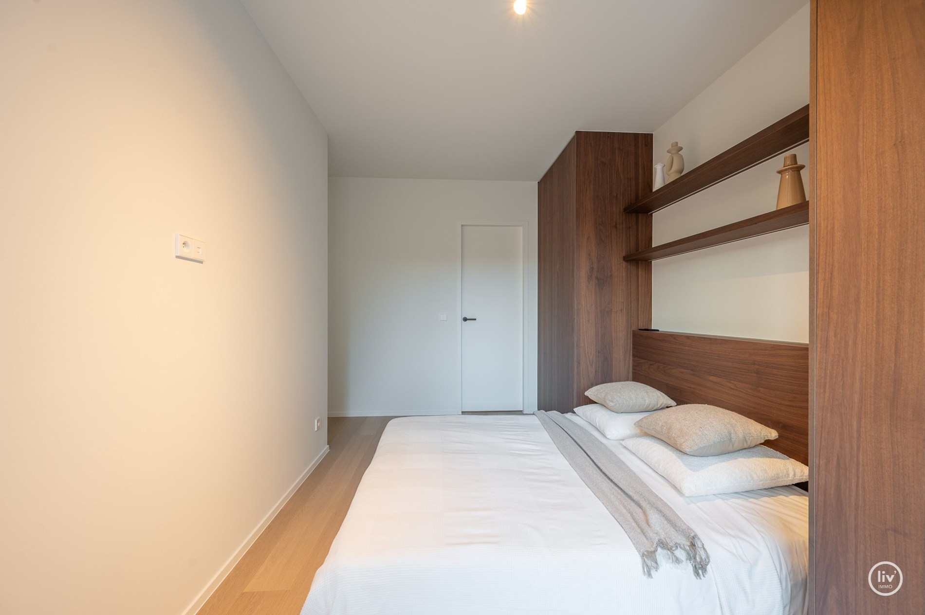Appartement neuf exclusif avec trois chambres au cœur de Knokke. 