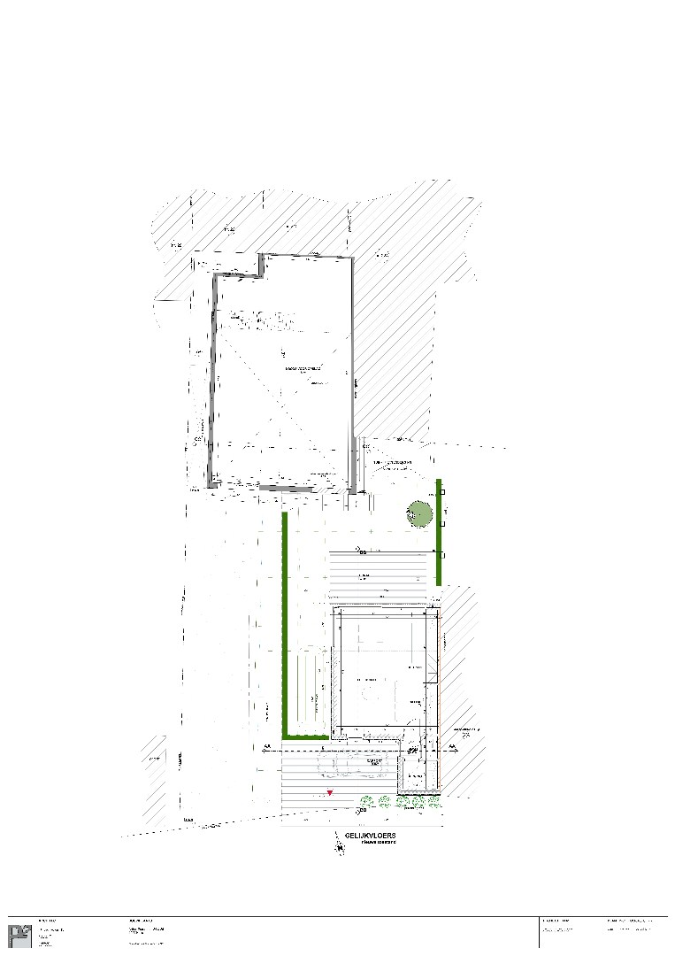 Bouwgrond voor halfopen bebouwing met vergunning 