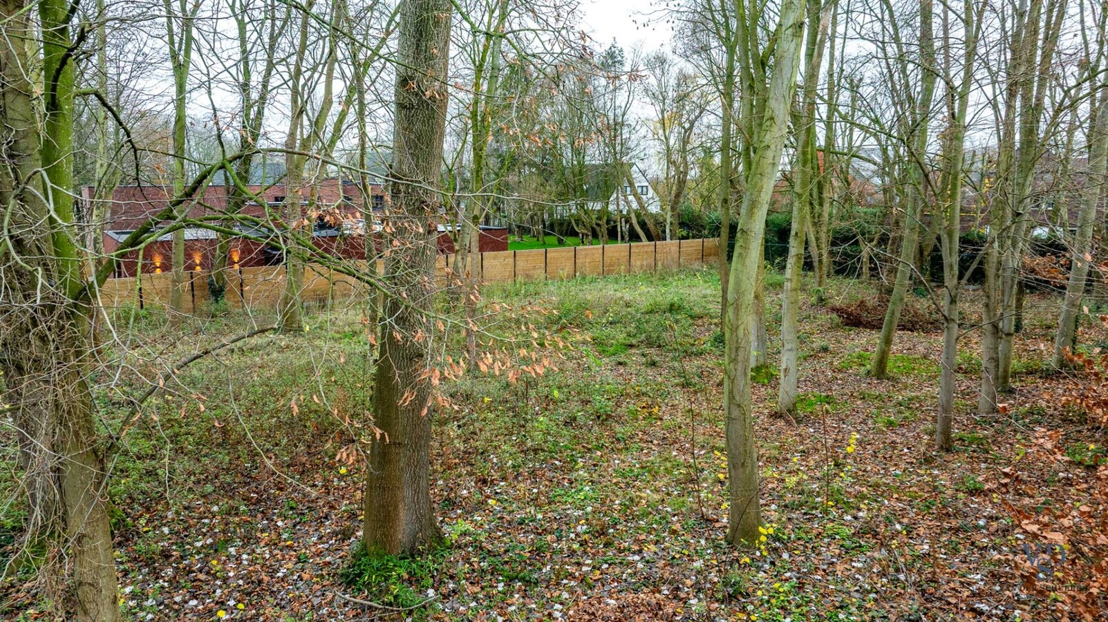 Bouwgrond - wonen tussen de bomen. 