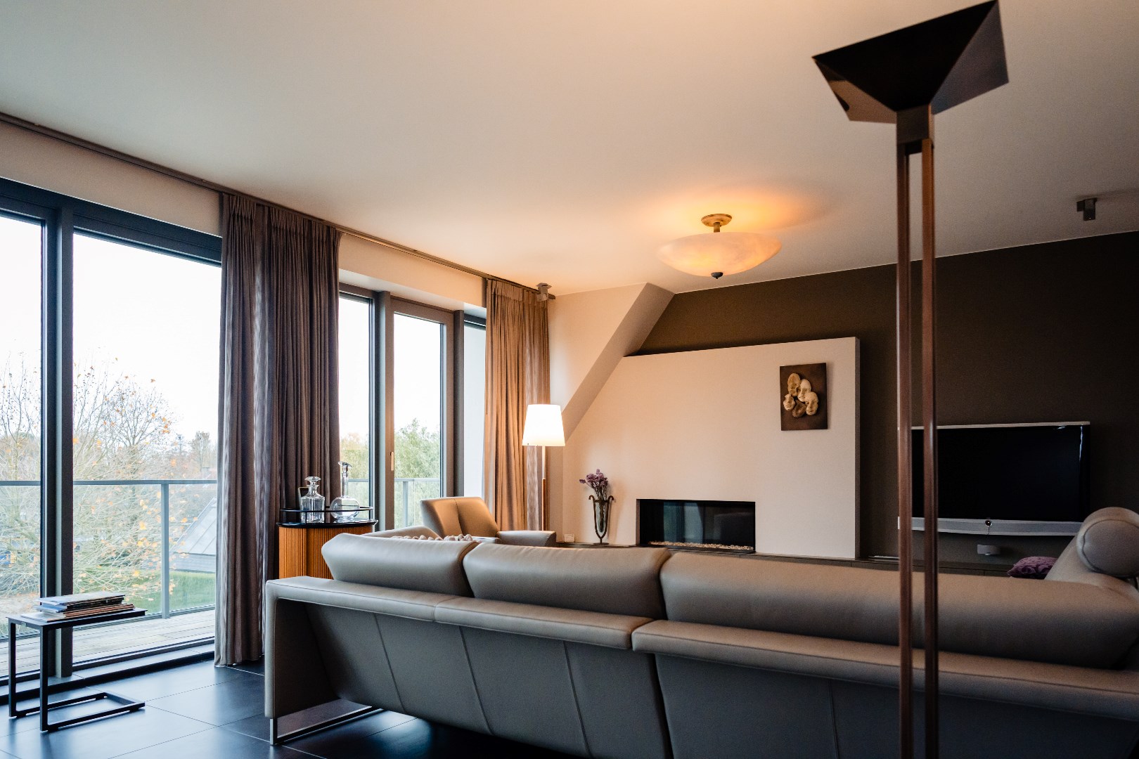 Exclusieve penthouse 151m² landelijk gelegen te Lembeke 