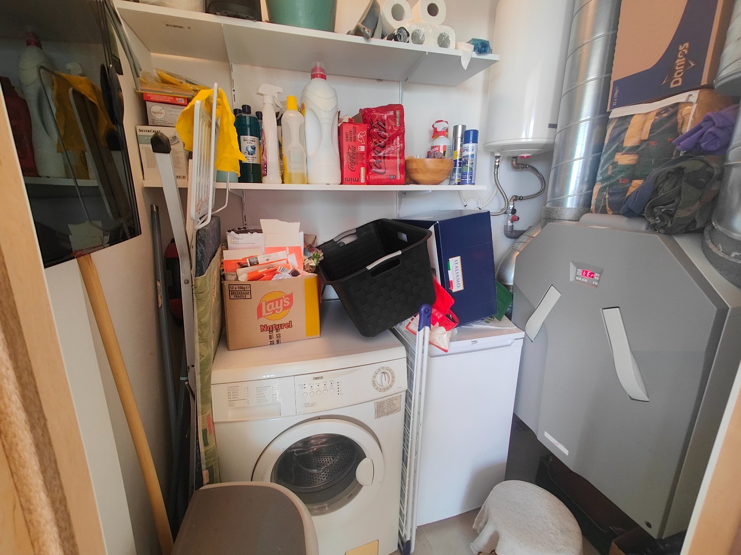 Penthouse met 2 slaapkamers met achterliggende garage 