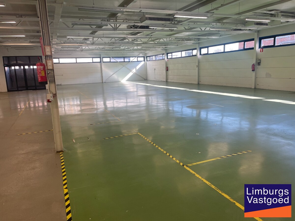 Industriële multifunctionele bedrijfsruimte van 1500m² in Hasselt met 2080 m² perceeloppervlakte en 50.00 parkeerplaatsen 