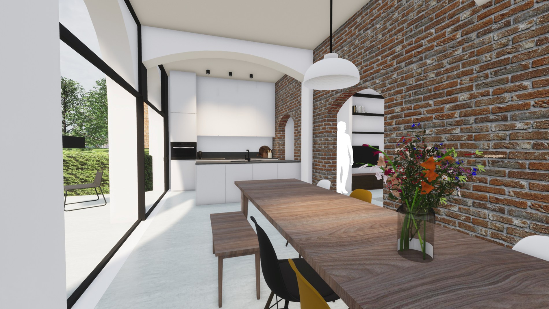 Unieke gerenoveerde kloosterwoning op centrale ligging te Nieuwenhove! 