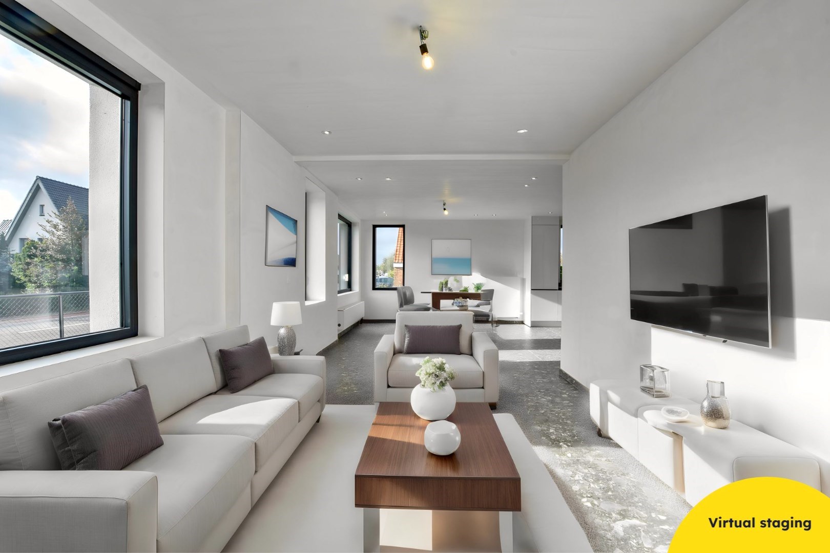 Exclusieve  energiezuinige villa (BEN-woning) met 4 slaapkamers en inpandige garage te Koksijde. 