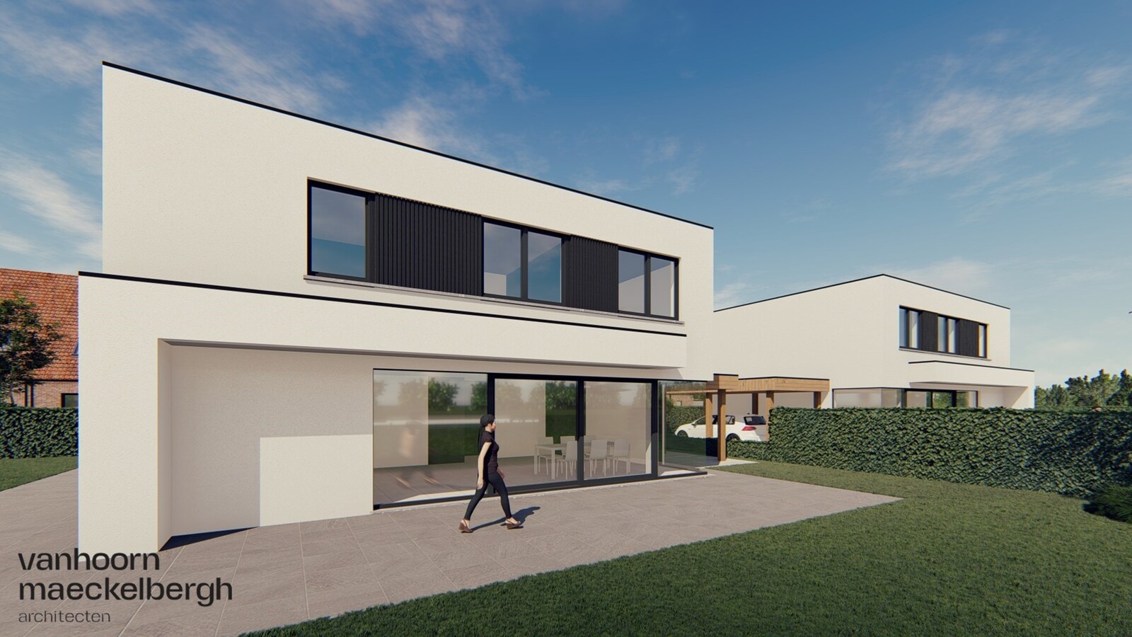 Rustig gelegen alleenstaande nieuwbouwwoning met 3 slaapkamers en prachtig zicht op de velden te Gistel 