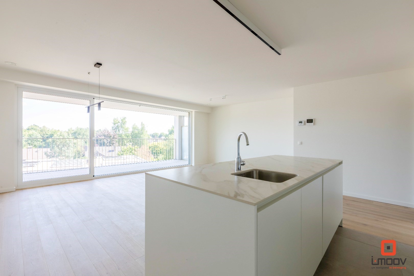 Instapklaar nieuwbouwappartement met groen uitzicht en ondergrondse staanplaats - TE HUUR GENT 