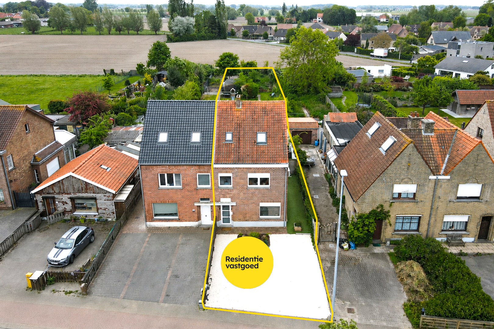 Gezinswoning met ruime tuin 