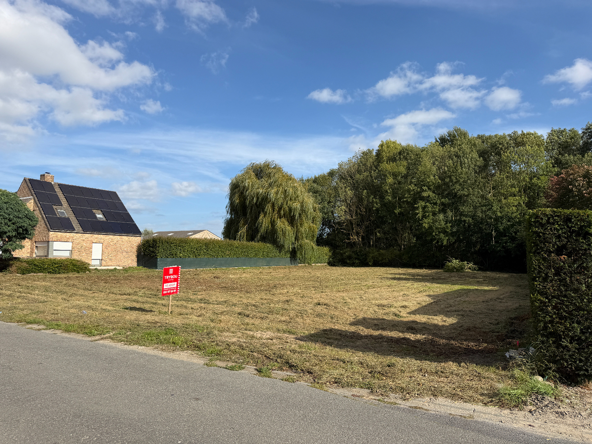 Perceel bouwgrond van 886,5 m² 