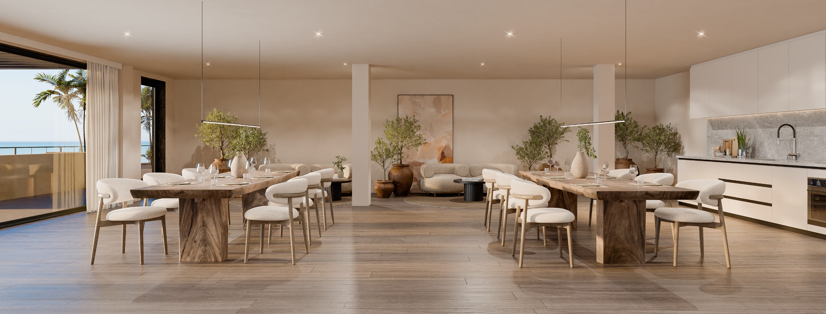 Balance, complexe moderne avec 75 appartements dans le magnifique Mijas. Profitez de vues sur la mer et la montagne et profitez des espaces communs, parfaits pour la détente, le sport et le bien-être. 