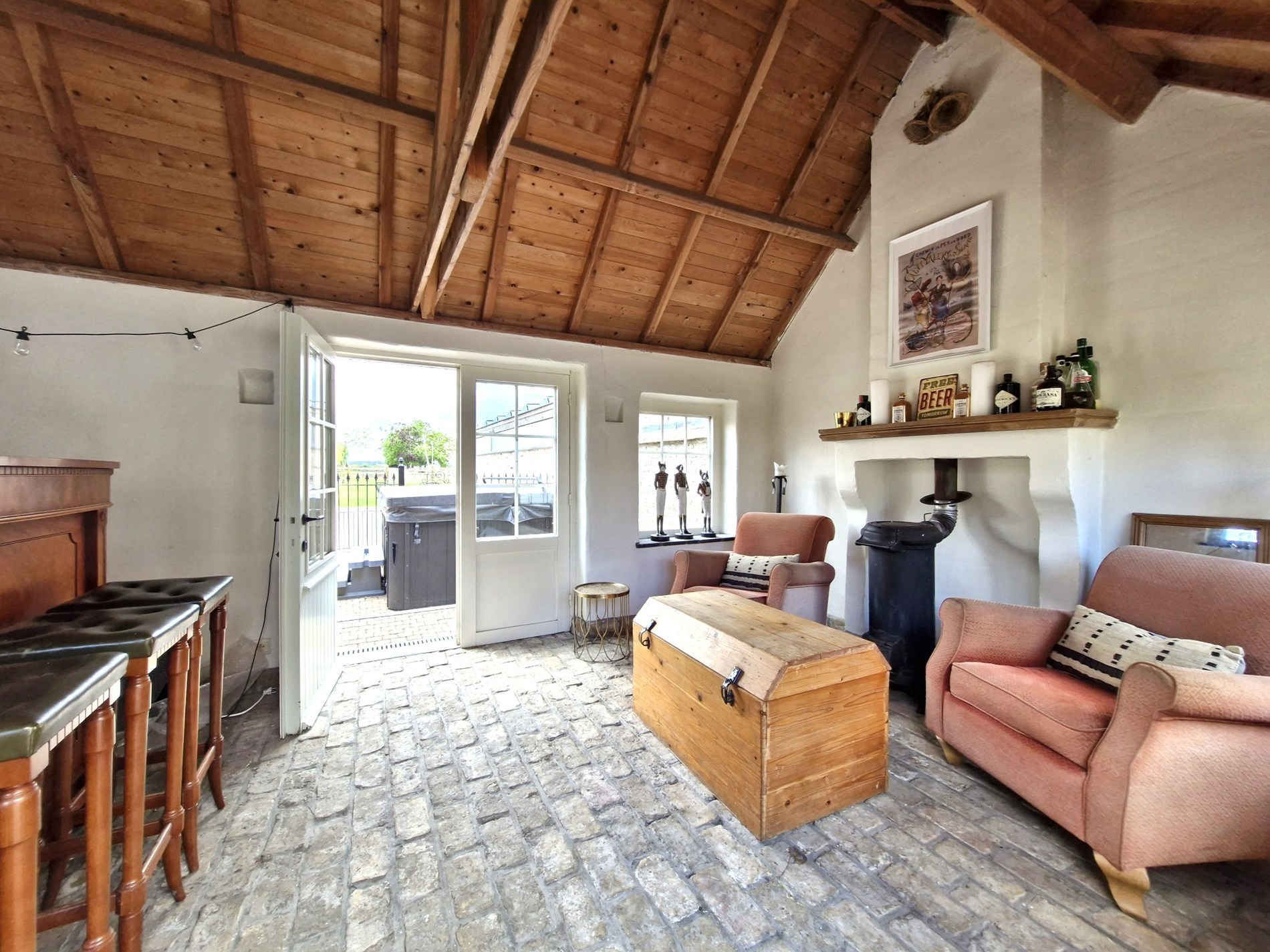 Charmante maison mitoyenne à proximité de Knokke avec des vues dégagées. 