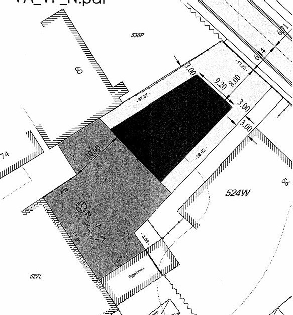Bouwgrond voor alleenstaande woning op 870m² 