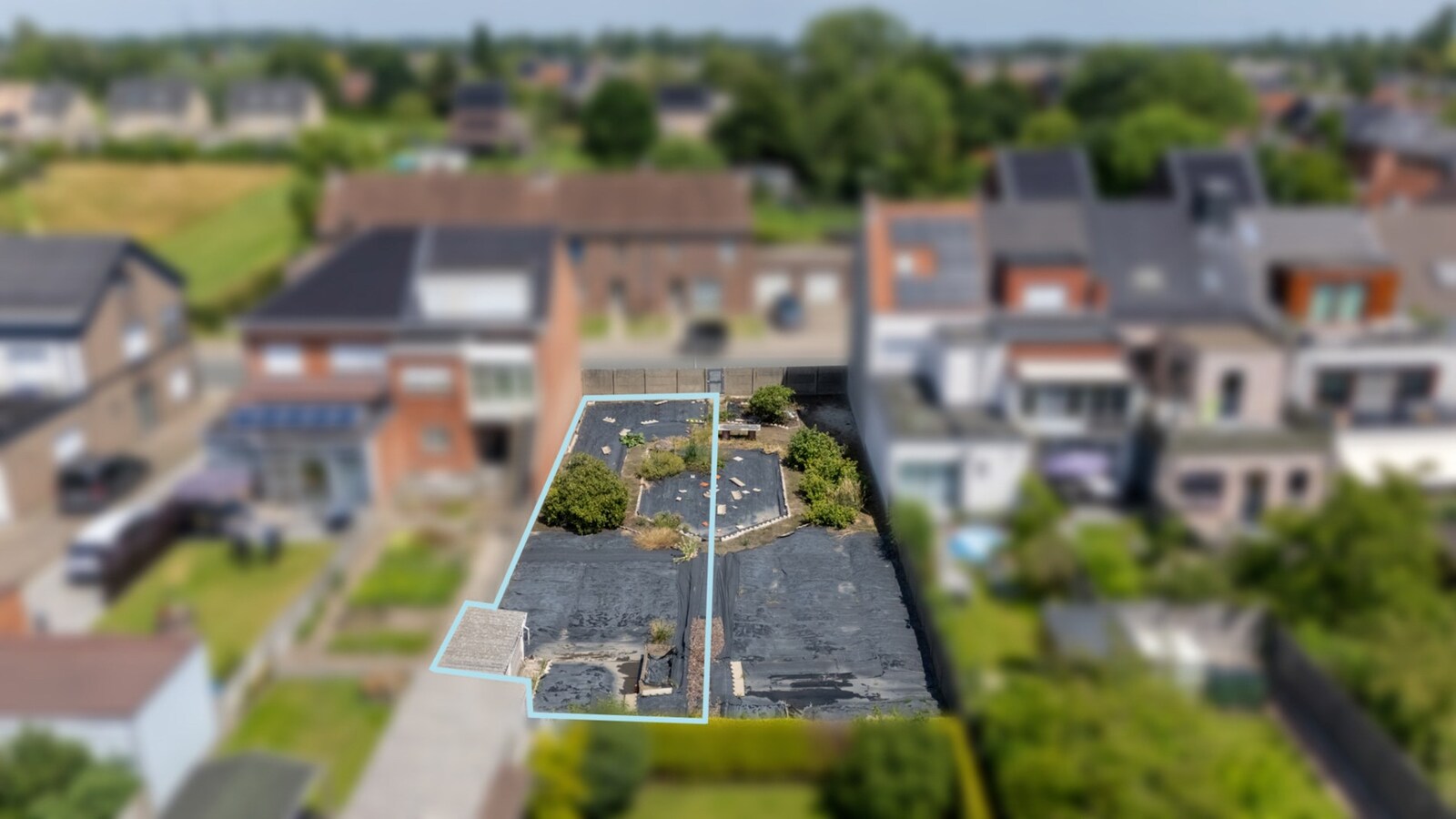 Bouwgrond (lot 2) voor gesloten bebouwing te Duffel 
