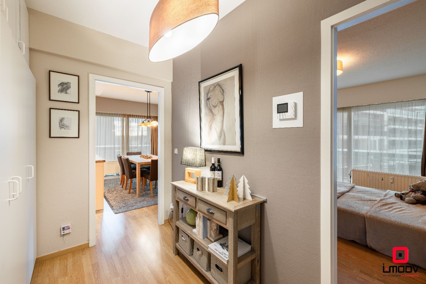 Ruim, lichtrijk hoekappartement met uniek havenzicht, topligging in hartje Oostende 