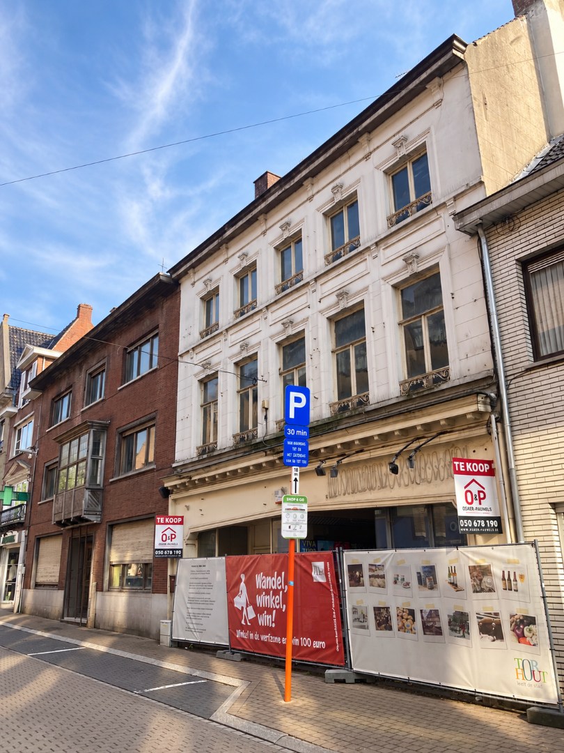Interessante projectlocatie voor stads-woonproject met handel en garages (960 m²), Torhout 