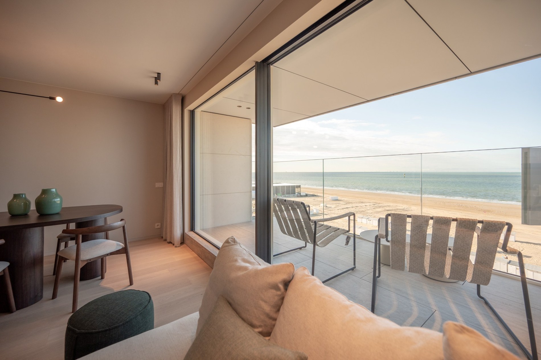 Residentie Milenka - Prachtig bovenbouwproject met panoramisch zeezicht in het Zoute. 