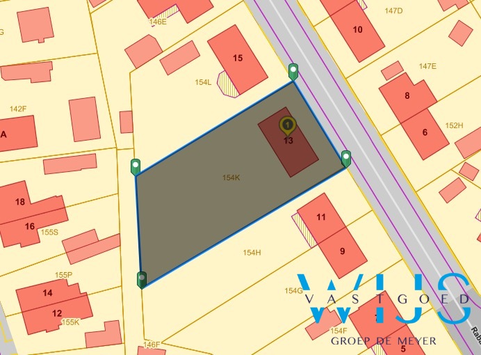 Woning op een grond van 1458 vierkante meter ! Buitenkans ! 