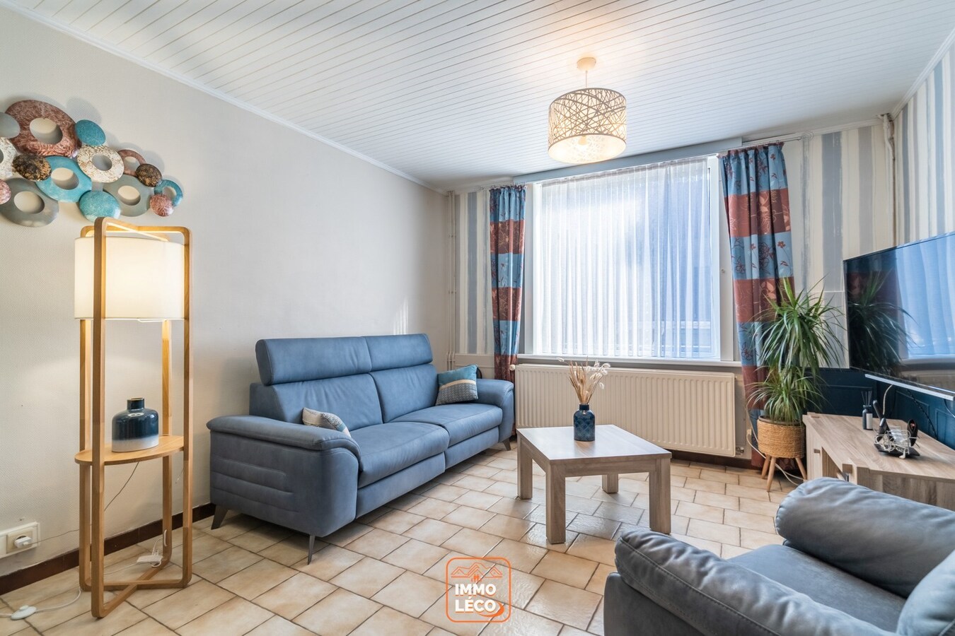 Maison 3 chambres en excellent état d’entretien avec jardin 