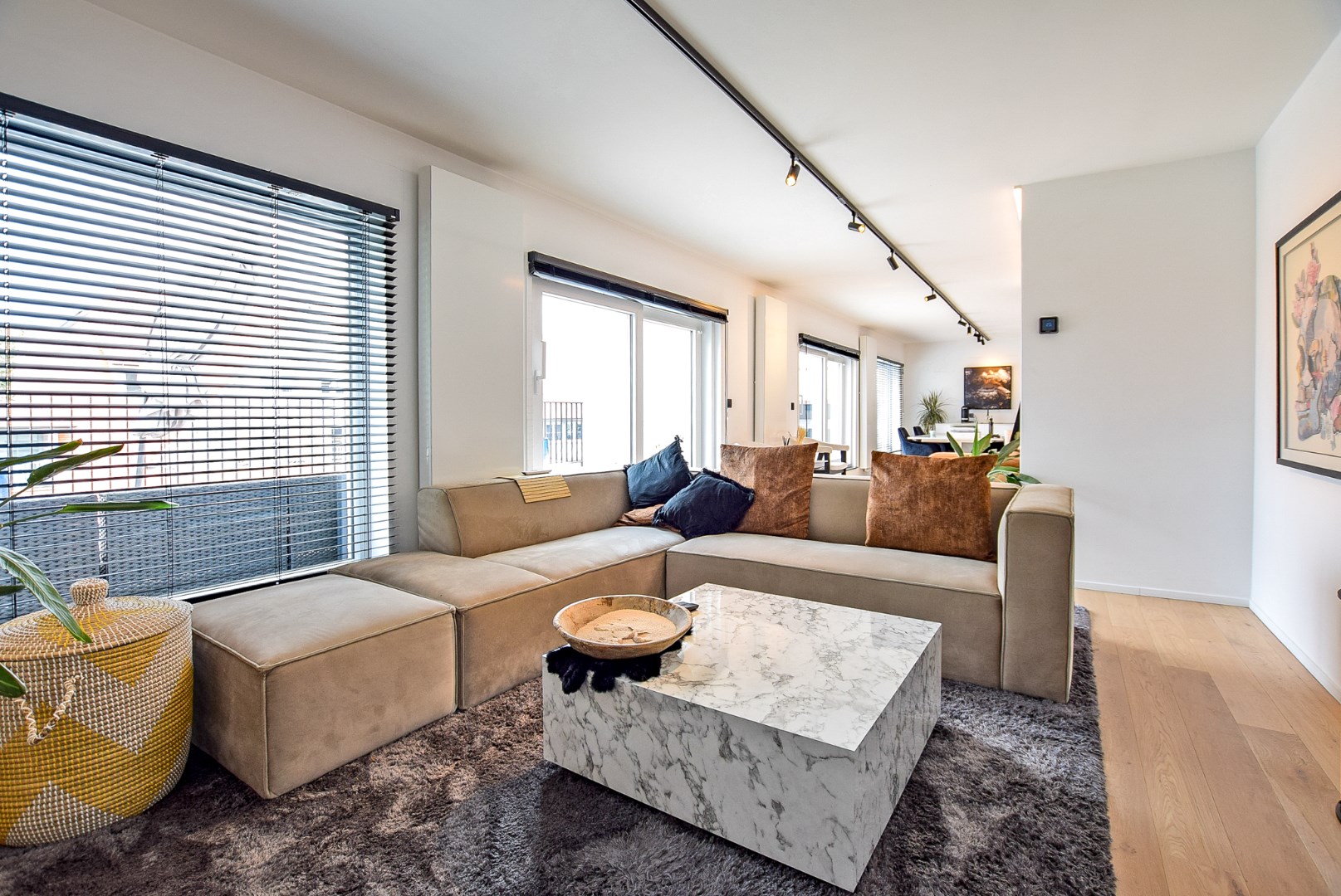 Exclusief penthouse (99m²) met maar liefst 100m² dakterras te Sint-idesbald (Koksijde). 