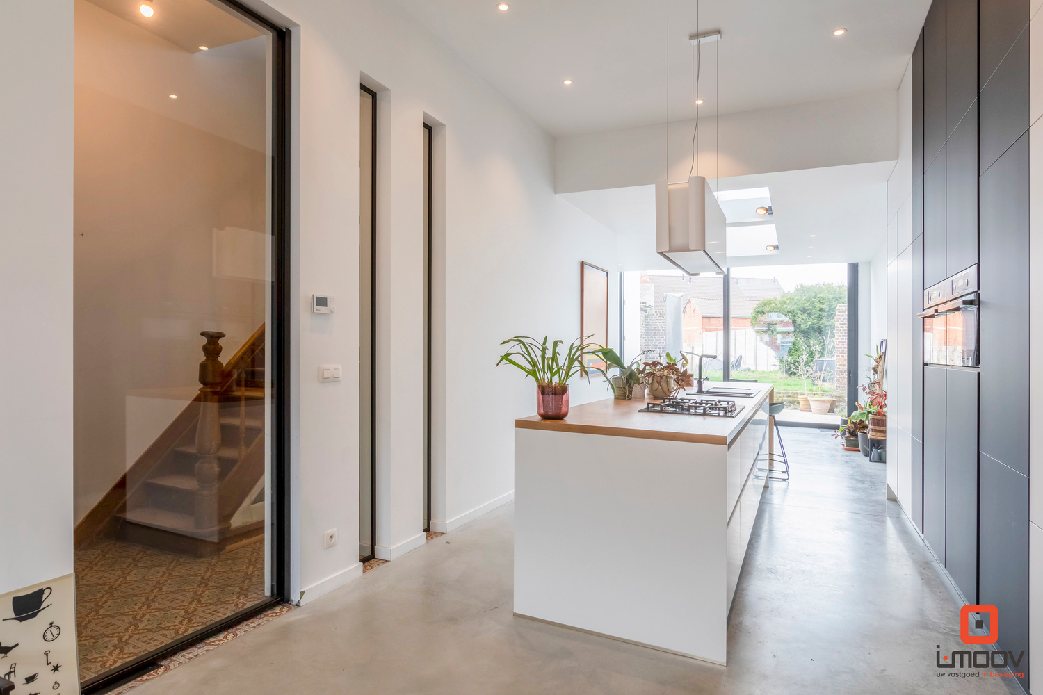 Charmante rijwoning met tuin 