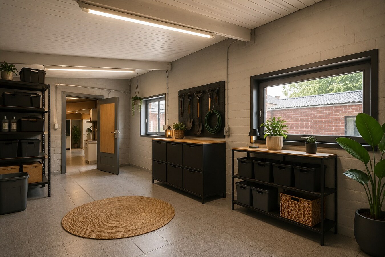 Charmante en ruime woning met grote tuin op 1.218 m² in het gezellige Lendelede met LOODS ! 