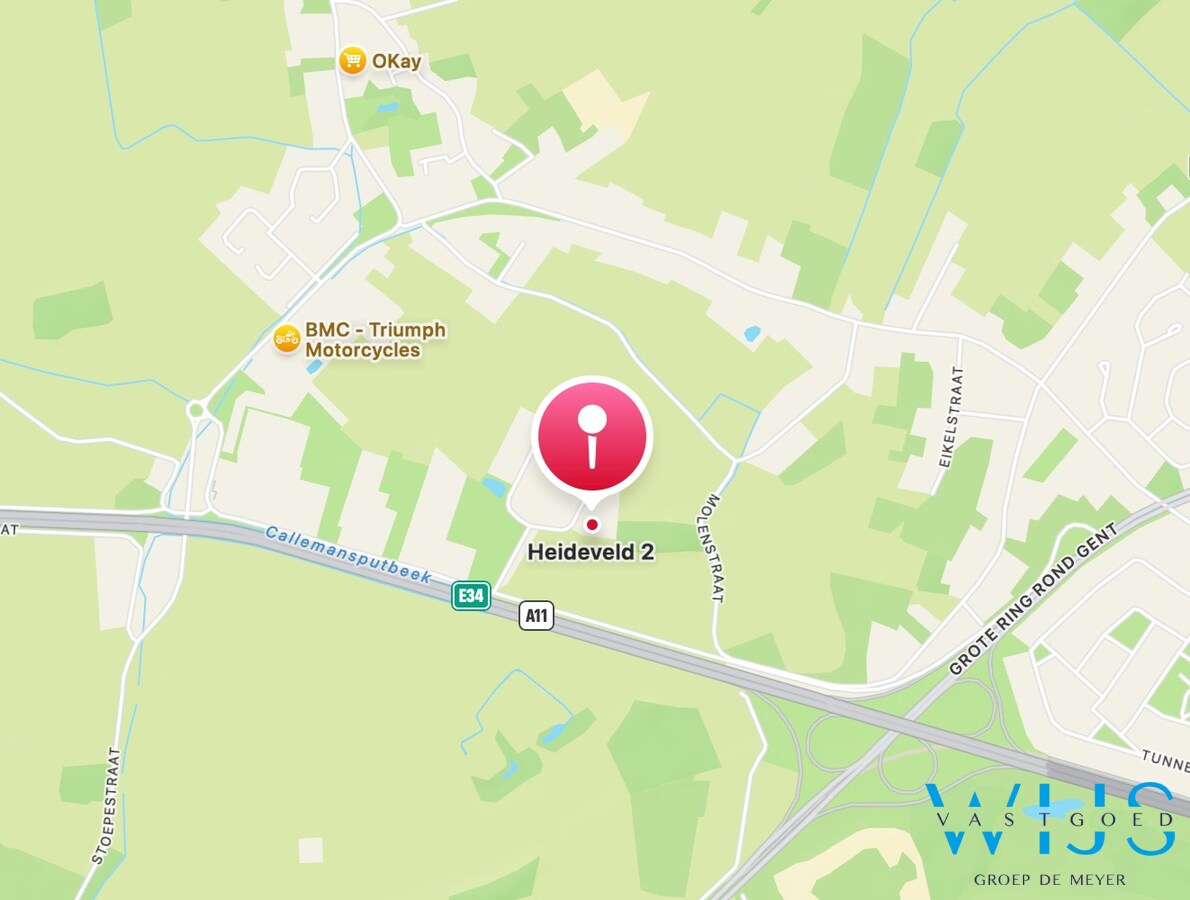 Opslagplaats/loods te huur in KMO te Assenede ! 