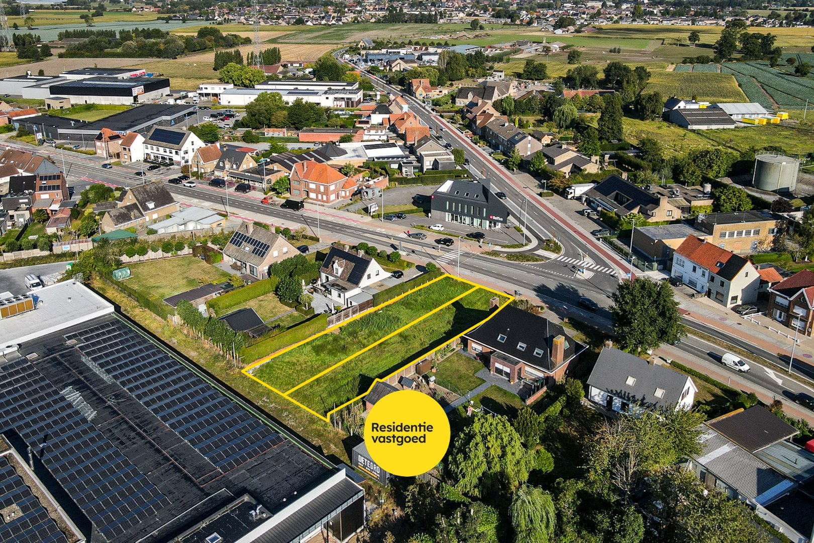 Perceel bouwgrond van 563 m² te Zedelgem 