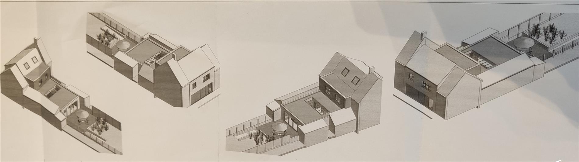 Woning met garage in ruwbouw op 400m² grond - Lissewege 