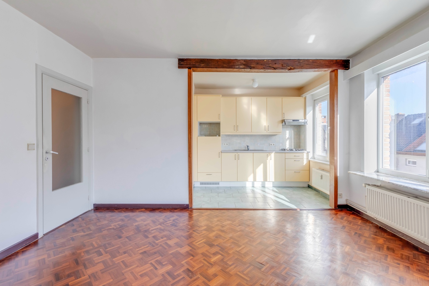 Zeer goed gelegen 2 slaapkamer appartement 