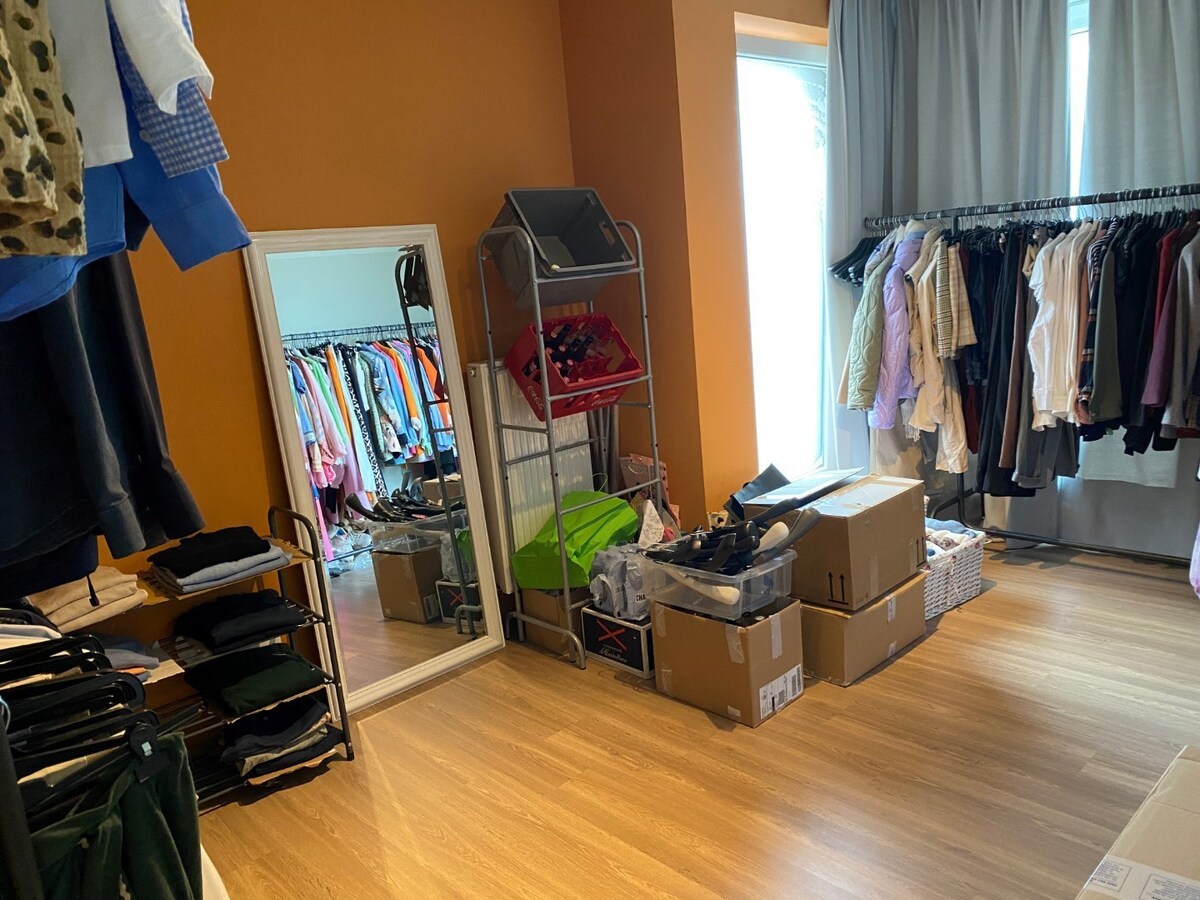 Ruim appartement met 2 terrassen. 