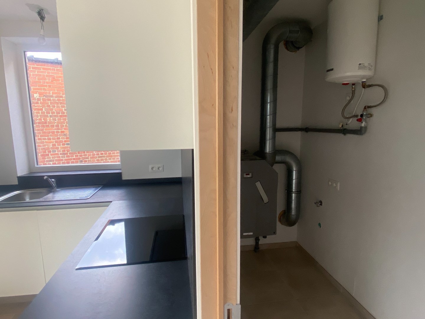 Gelijkvloers appartement met 2 slaapkamers 