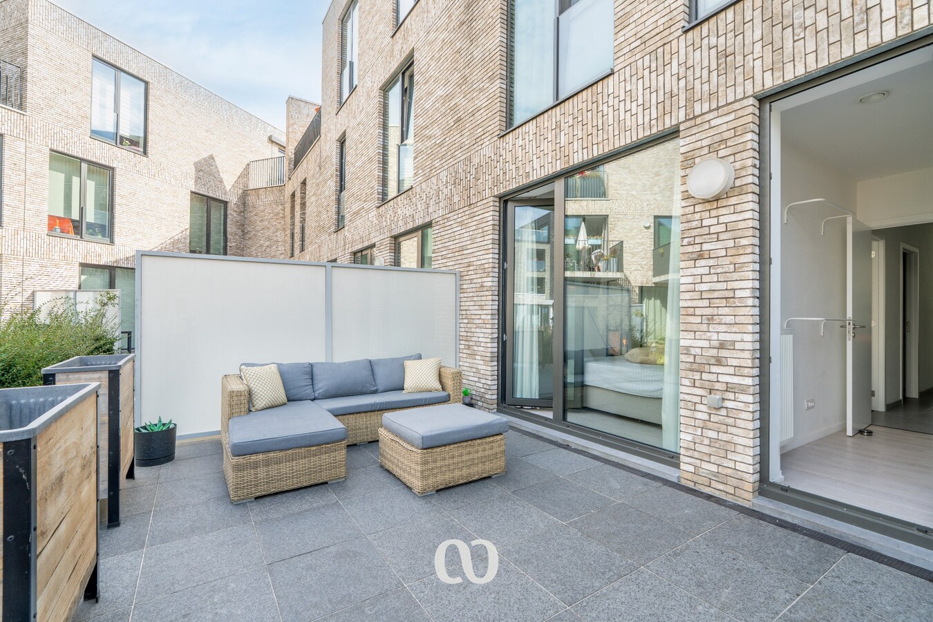 Appartement met 2 slaapkamers en groot terras in Oudenaarde 