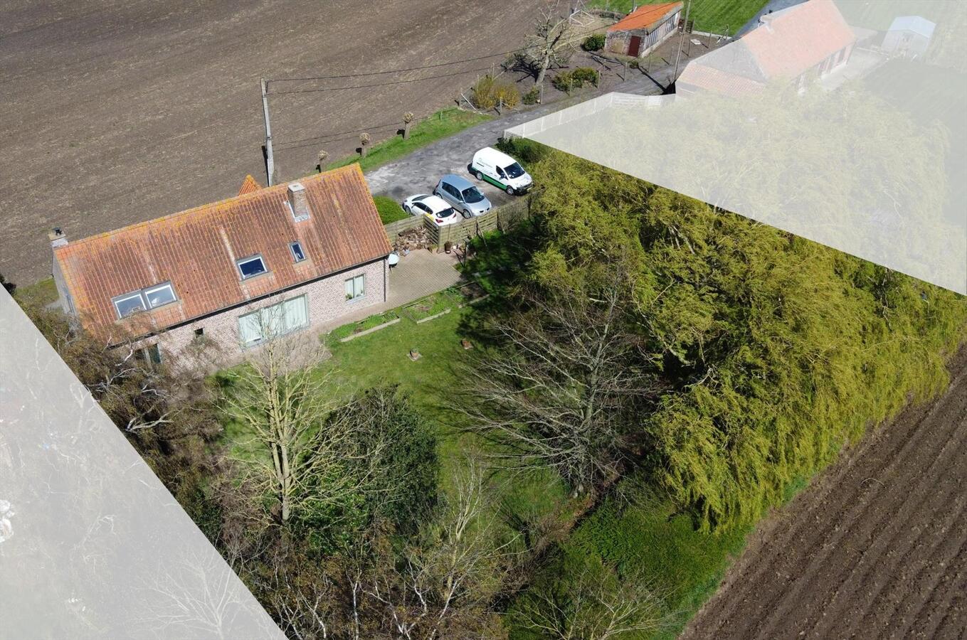 Rustig gelegen woning met uitzicht op de velden te Kortemark 