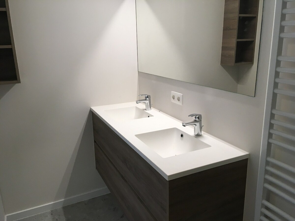 Appartement rénové au rez-de-chaussée avec vue sur mer à Koksijde 