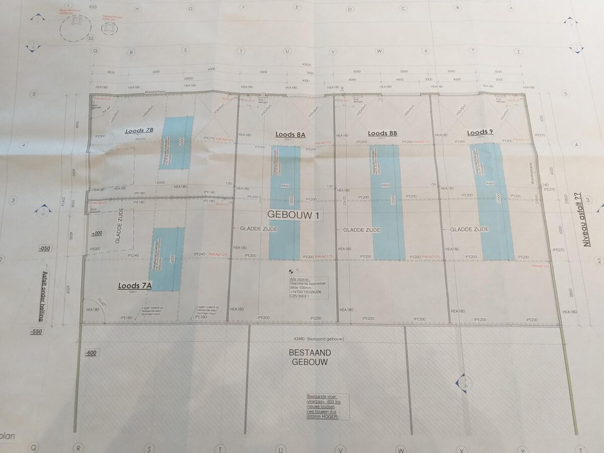 loods te huur op UITSTEKENDE ligging 