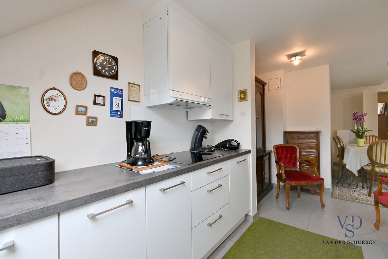 Aangenaam appartement in centrum Asper. 