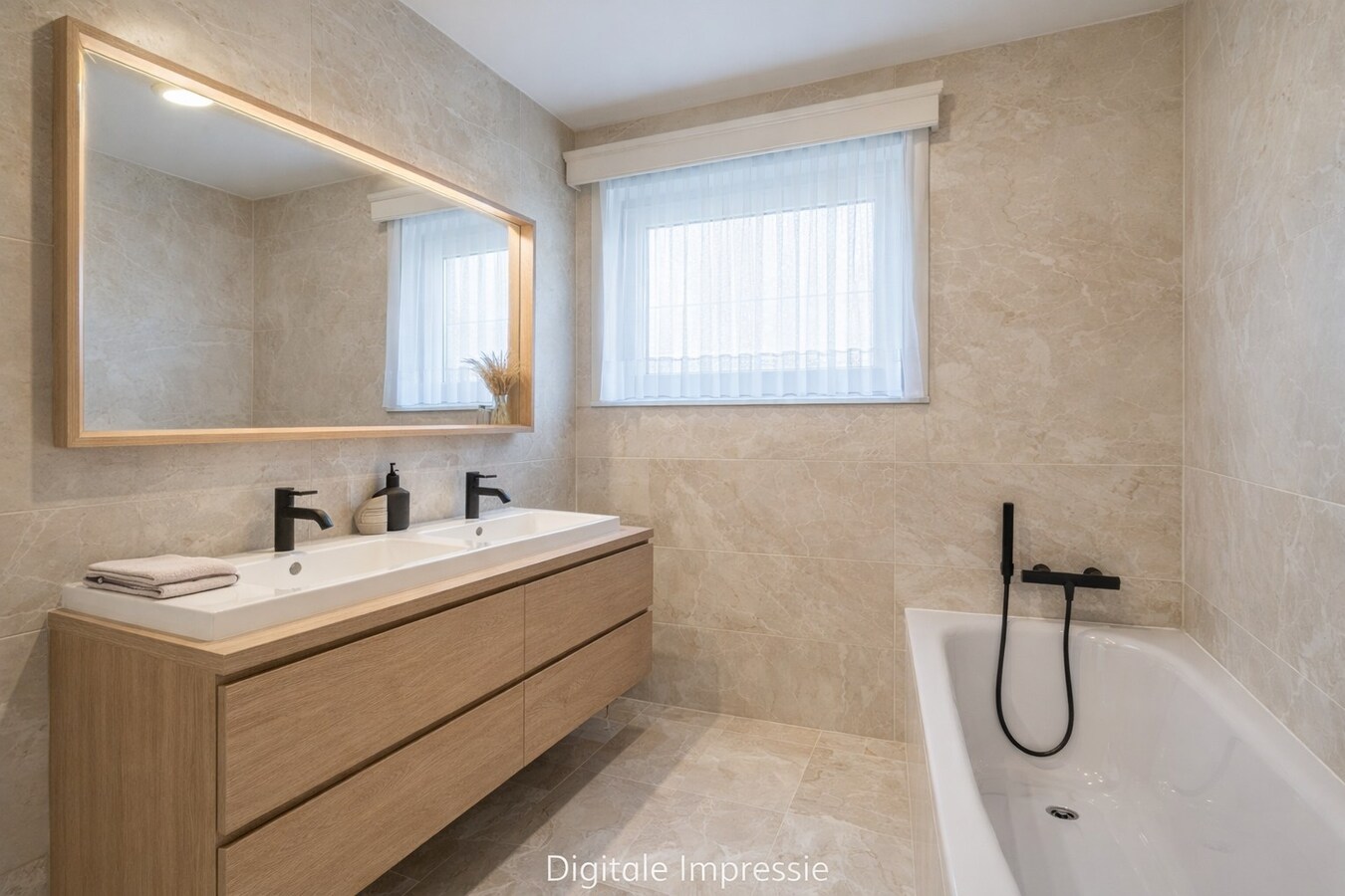 Comfortabele woning met sterke energieprestatie (label A), in landelijk woongebied. 