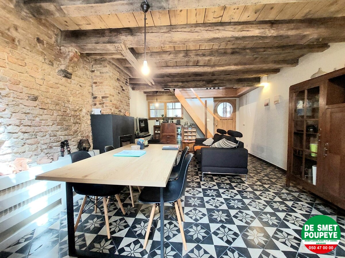 Typisch Brugse woning met stadstuin 