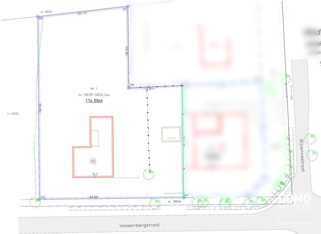 UNIEKE KANS: RUIME BOUWGROND VAN 17A55CA TE KOOP VOOR DE BOUW VAN JOUW LUXEWONING TE HASSELT 