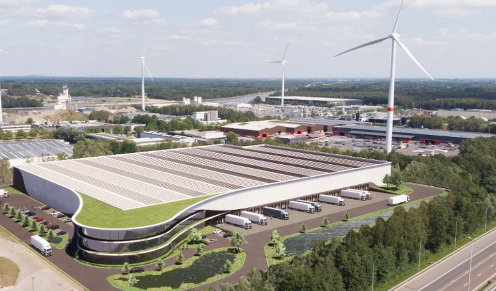 Nieuwe logistieke loodsen te huur aan E313-E314 te Lummen