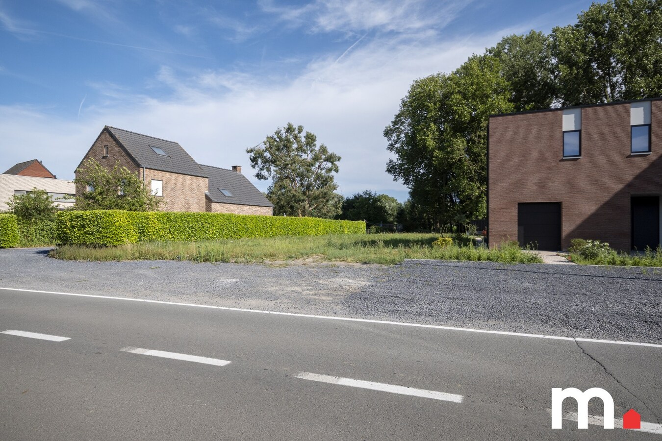 Uniek stuk bouwgrond te koop te Harelbeke 1019m² 