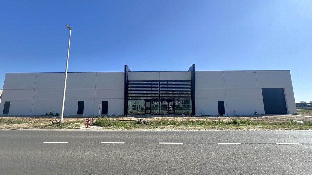 Nieuwbouw magazijnen te huur in Durmakker te Evergem
