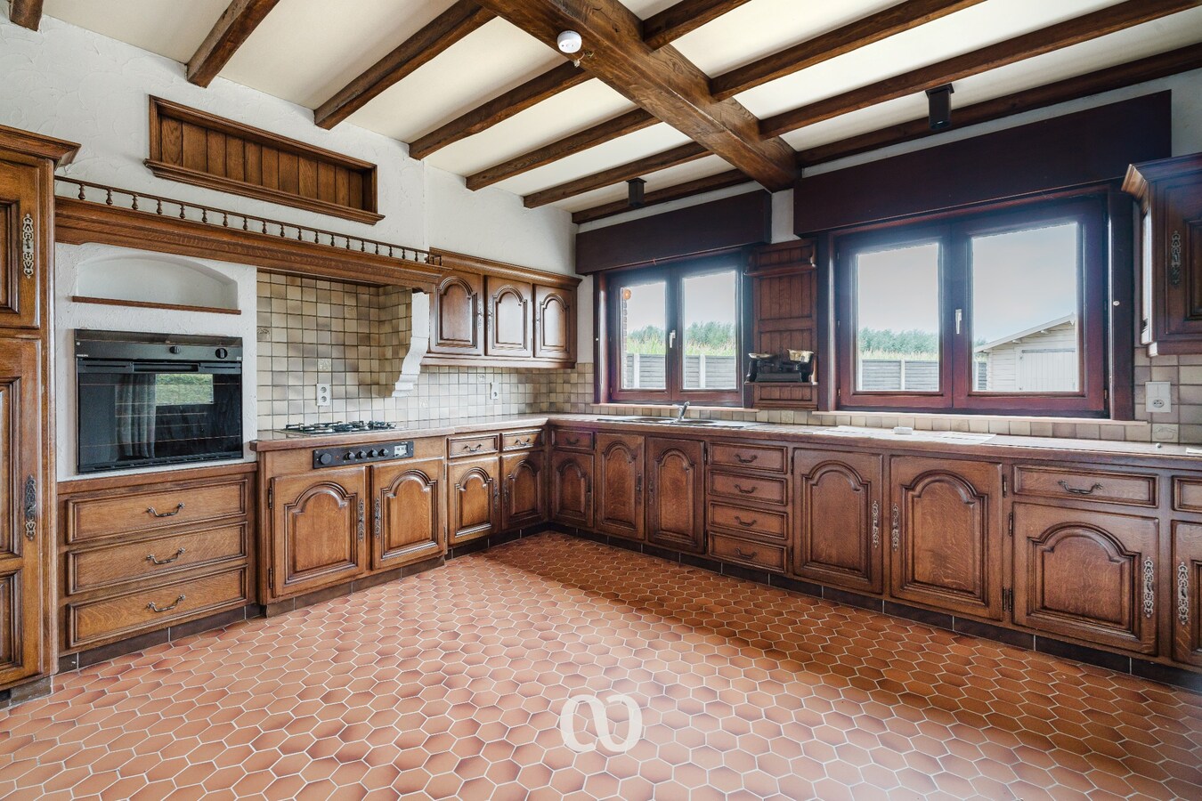 Prachtig gelegen woning met fantastisch uitzicht in Mullem 