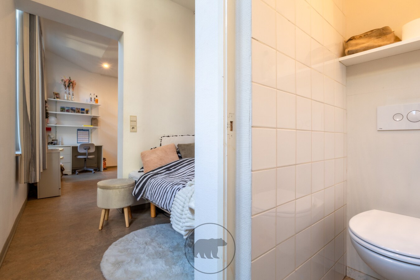 Rustig en centraal gelegen studio voor studenten 