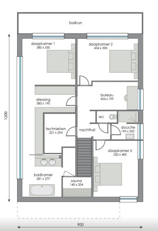 Moderne nieuwbouwwoning in 't groen. 