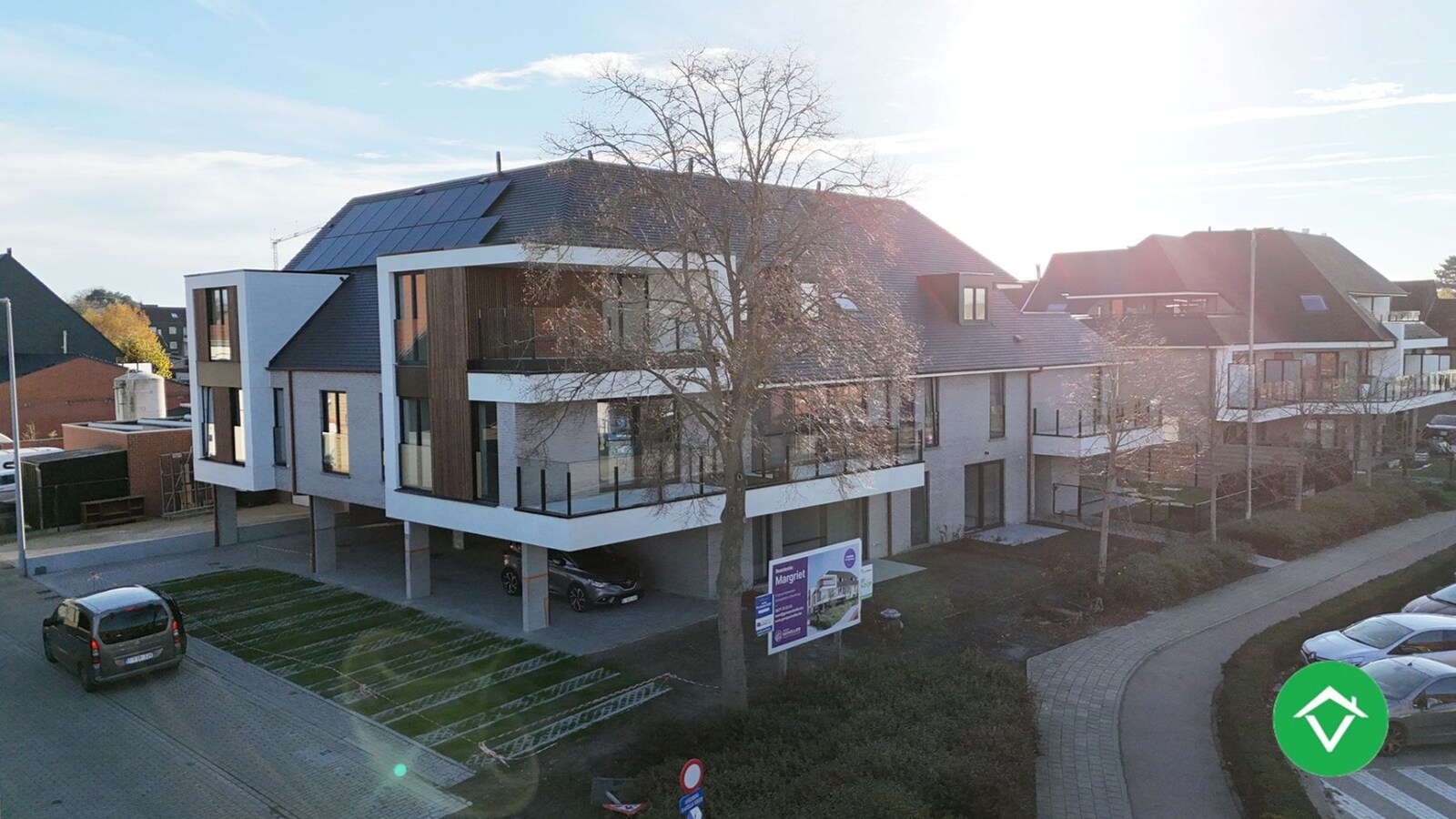 Nieuwbouwappartement met 2 slaapkamers en 1 terras in centrum Koekelare 