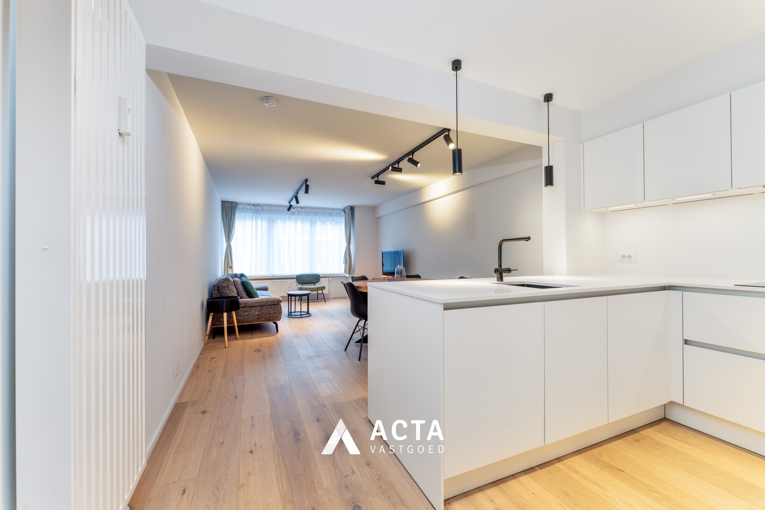 Instapklaar appartement met 2 slaapkamers in centrum Oostende 